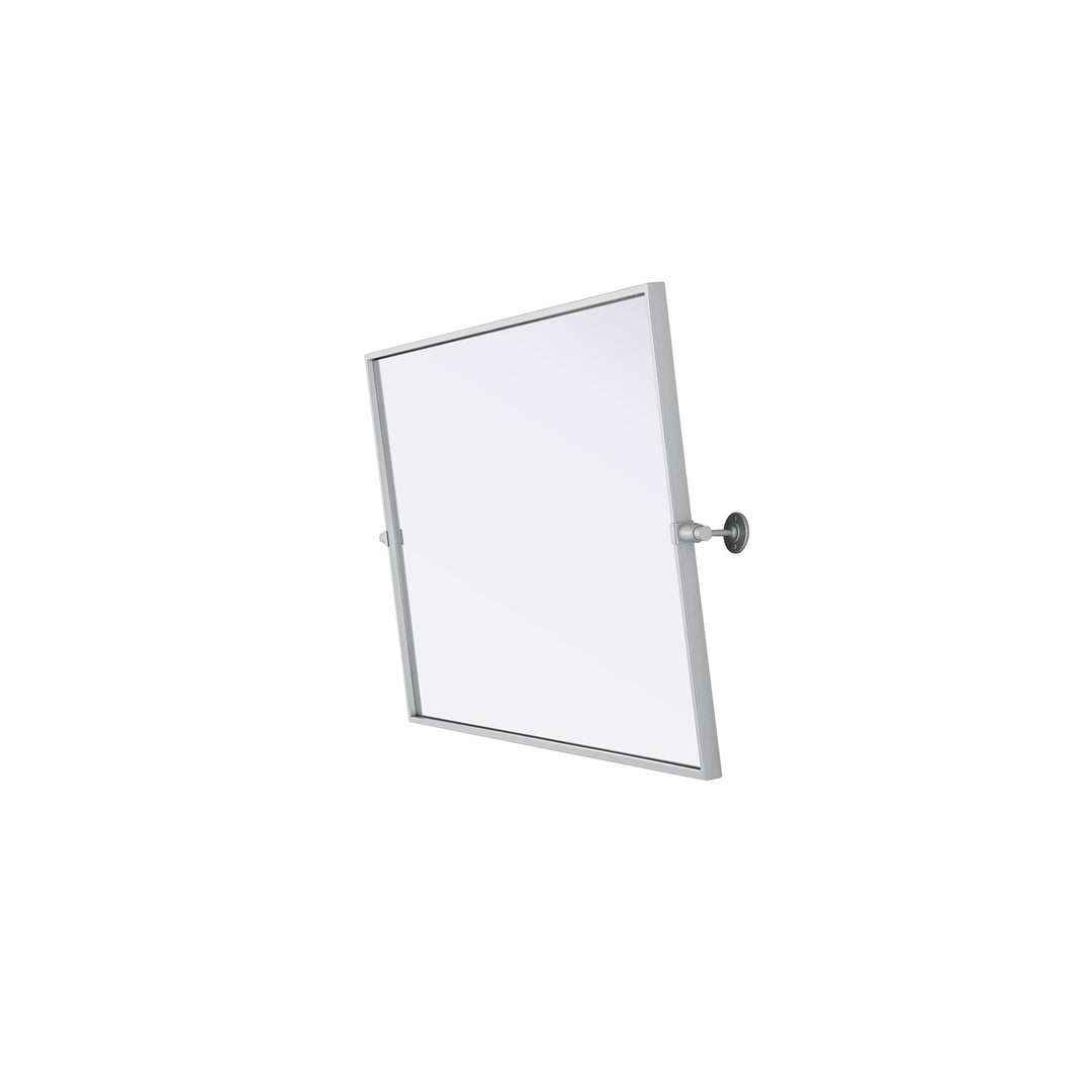 24X36 Pivot Mirror In Silver