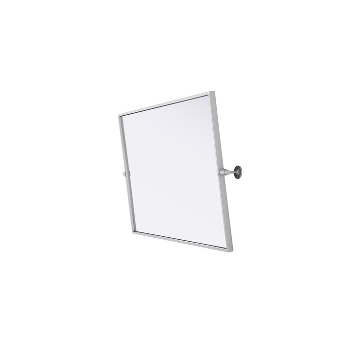 24X36 Pivot Mirror In Silver