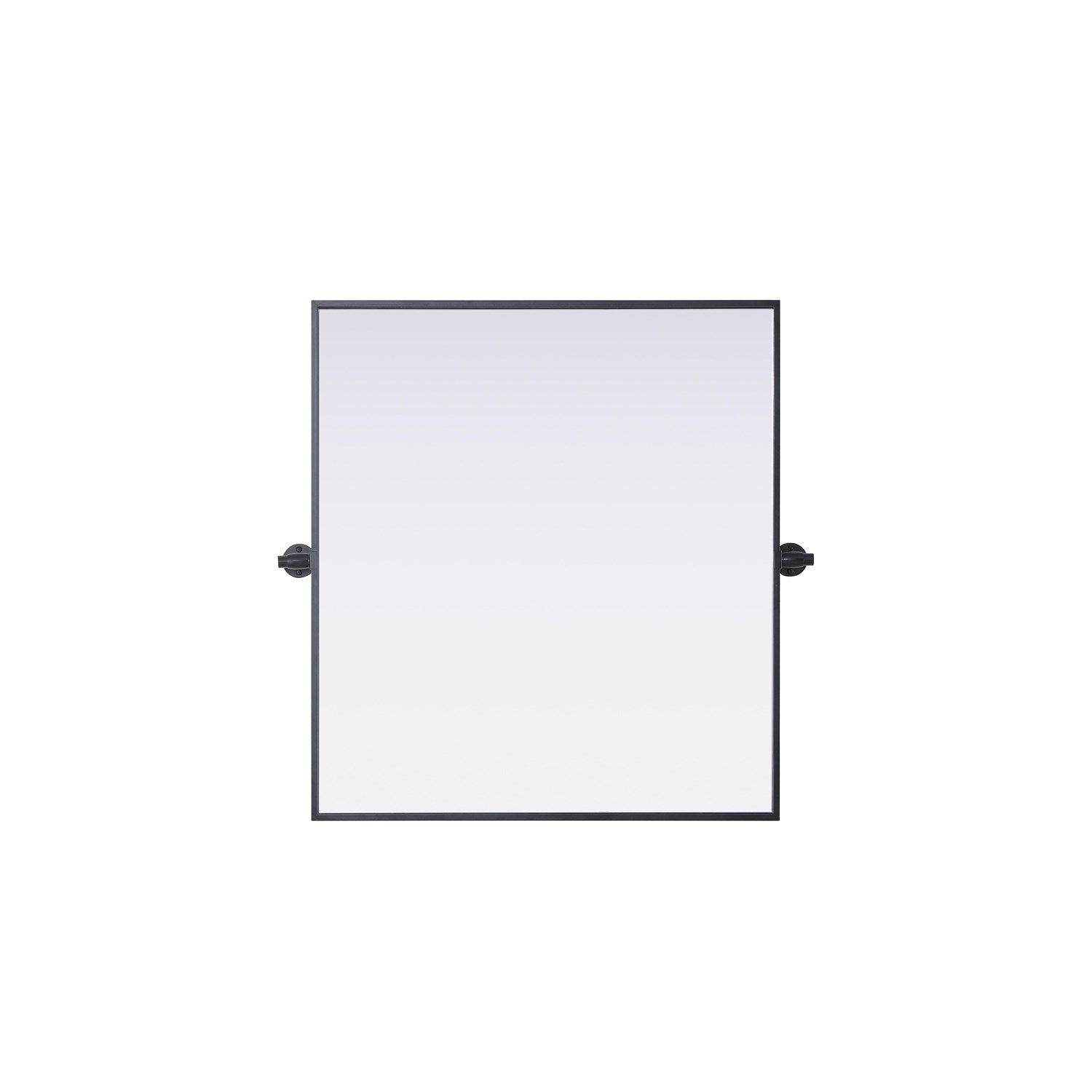 27X30 Pivot Mirror In Black by Elegant Kitchen and Bath