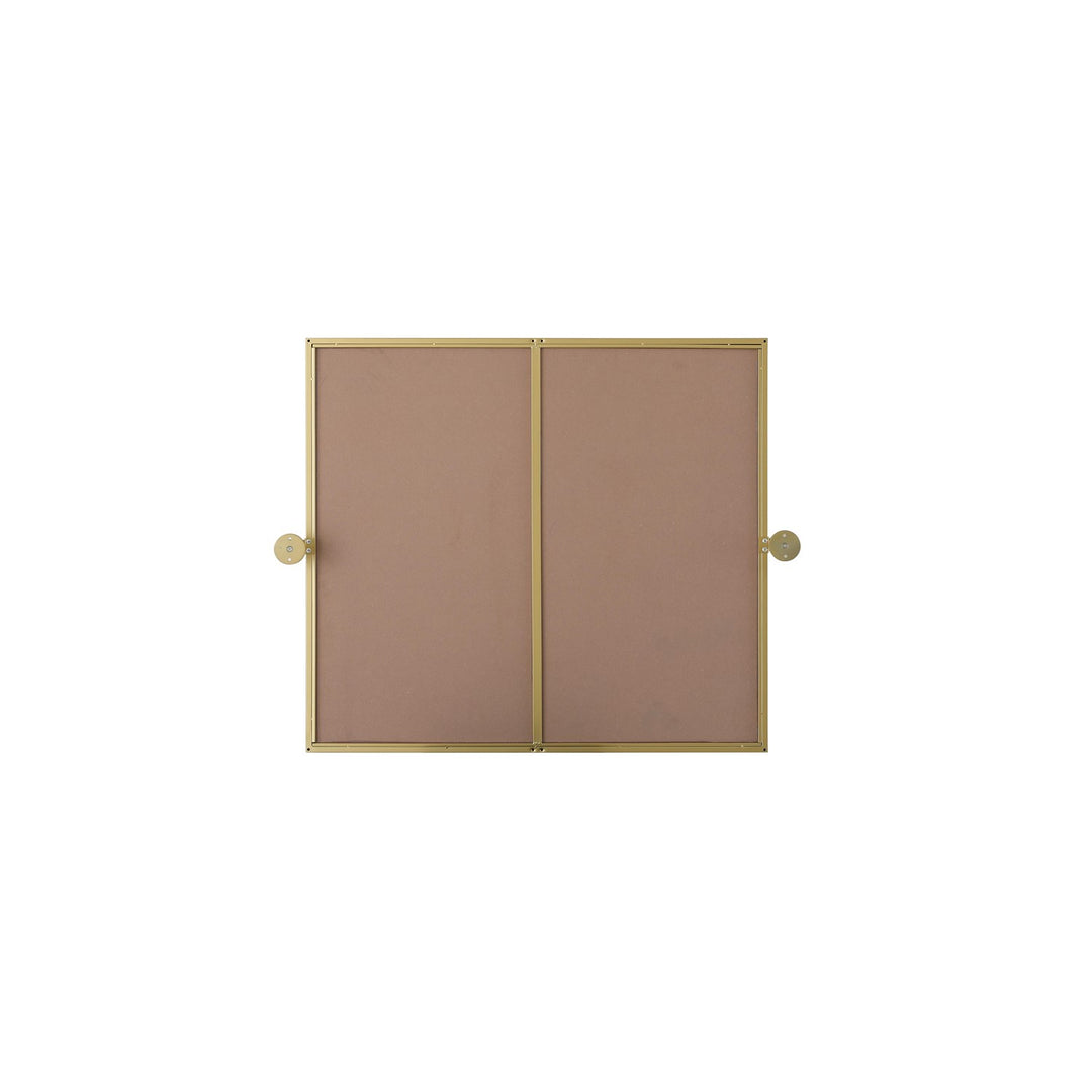 27X30 Pivot Mirror In Brass