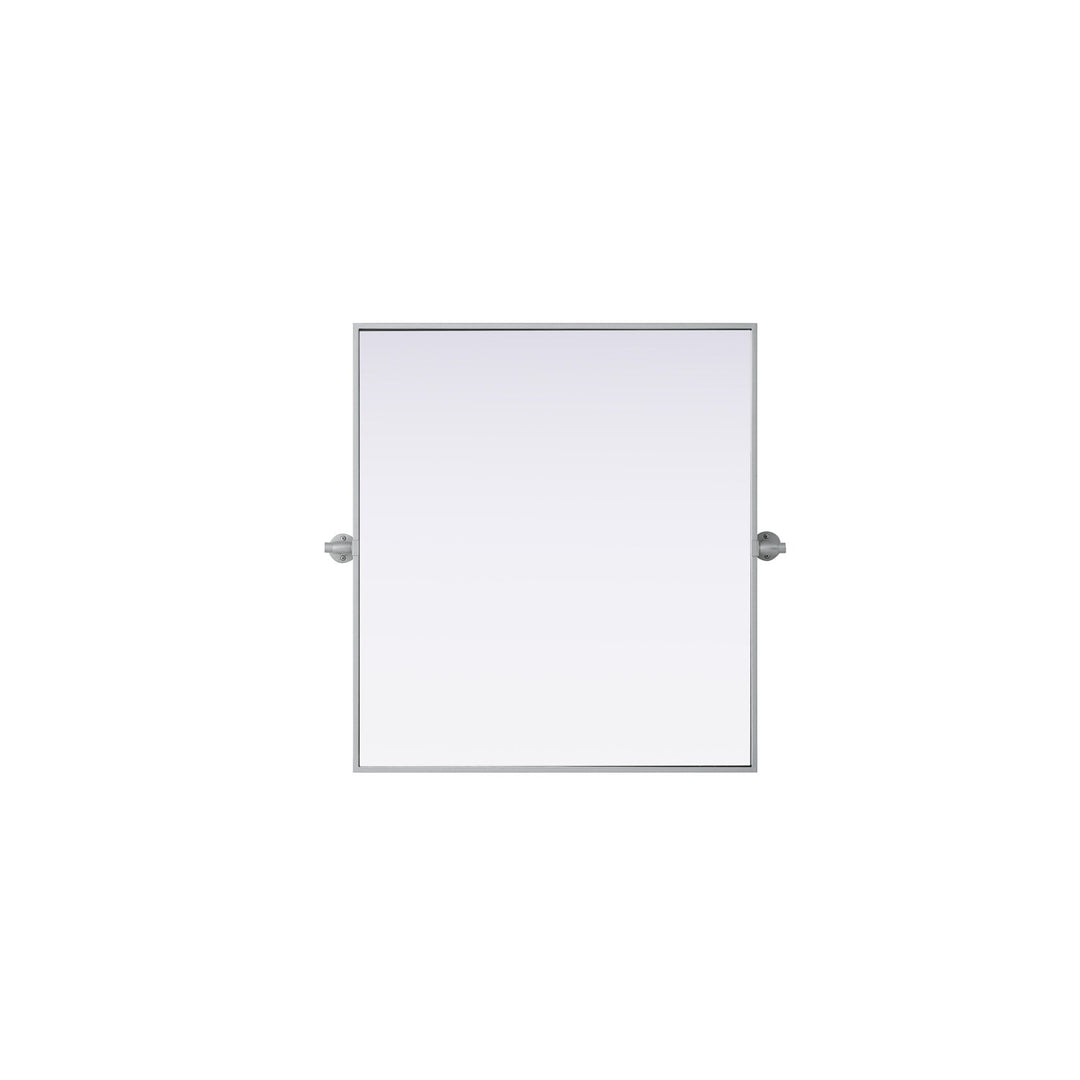 27X30 Pivot Mirror In Silver by Elegant Kitchen and Bath