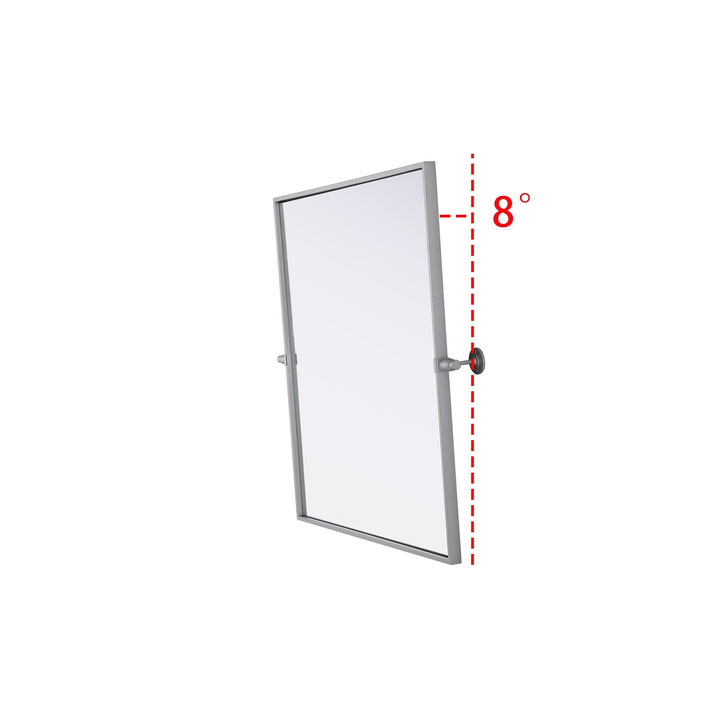 27X30 Pivot Mirror In Silver