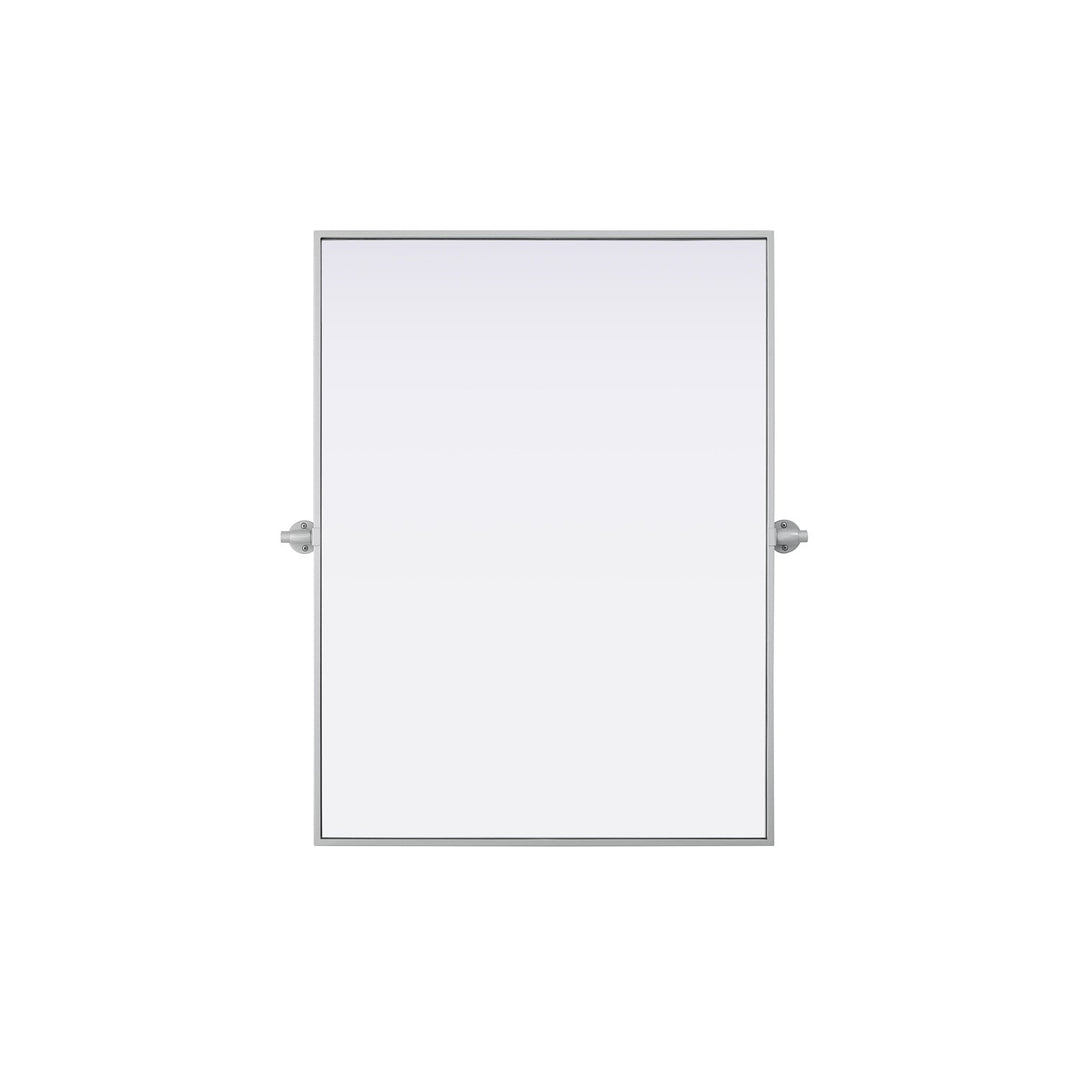 27X36 Pivot Mirror In Silver by Elegant Kitchen and Bath