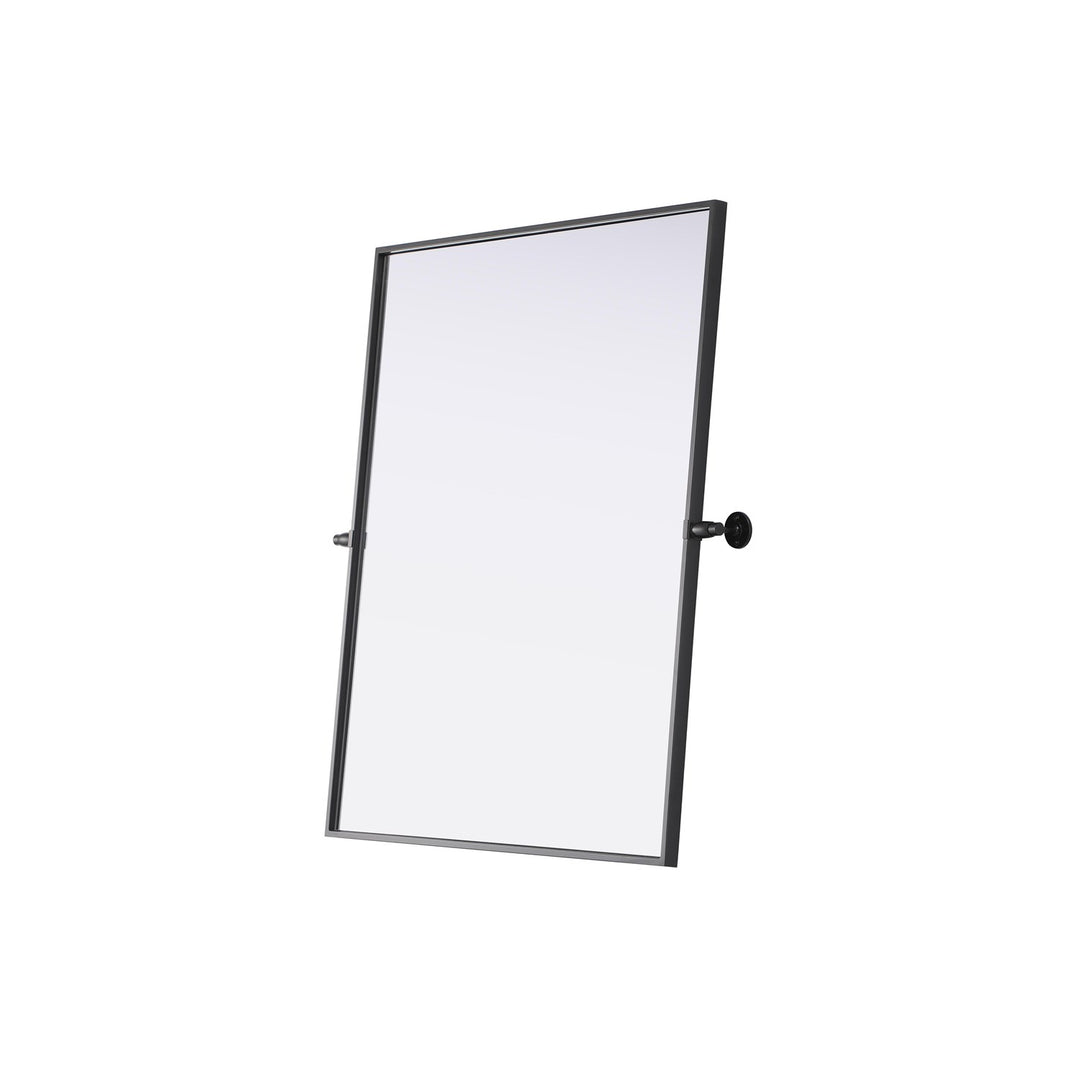 30X36 Pivot Mirror In Black