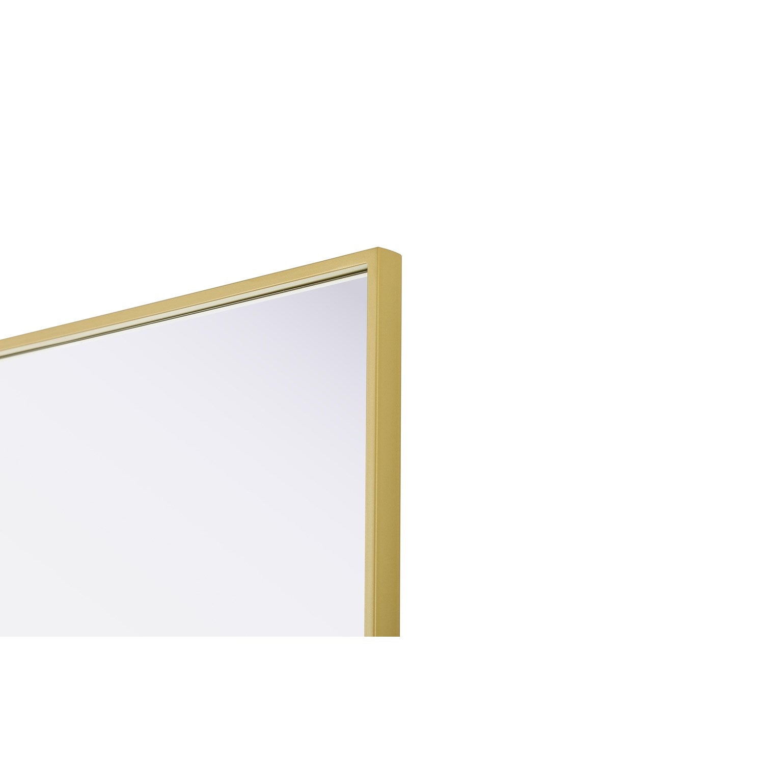 30X36 Pivot Mirror In Brass
