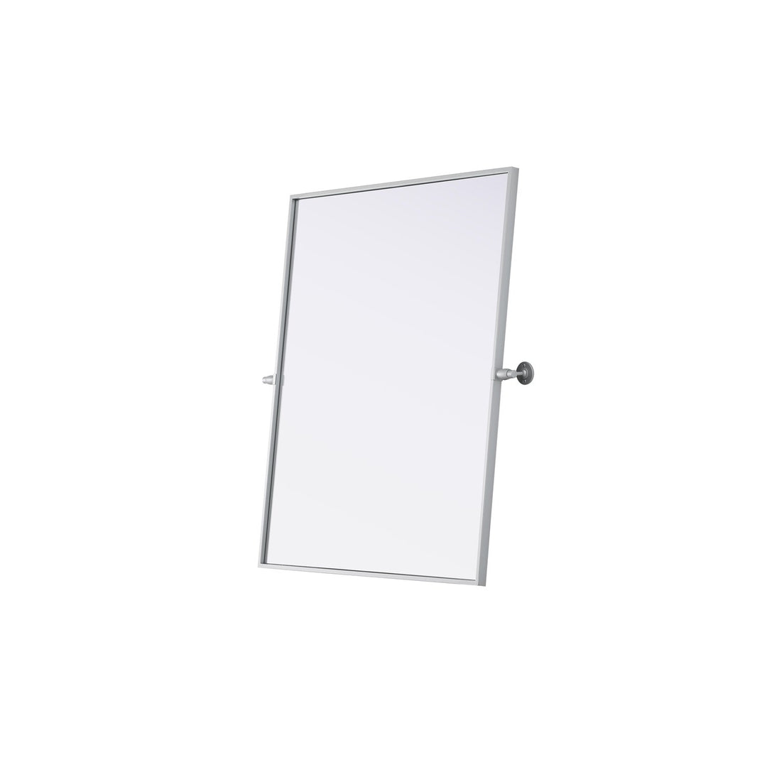 30X36 Pivot Mirror In Silver