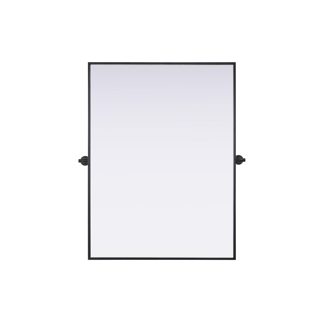 40X30 Pivot Mirror In Black by Elegant Kitchen and Bath
