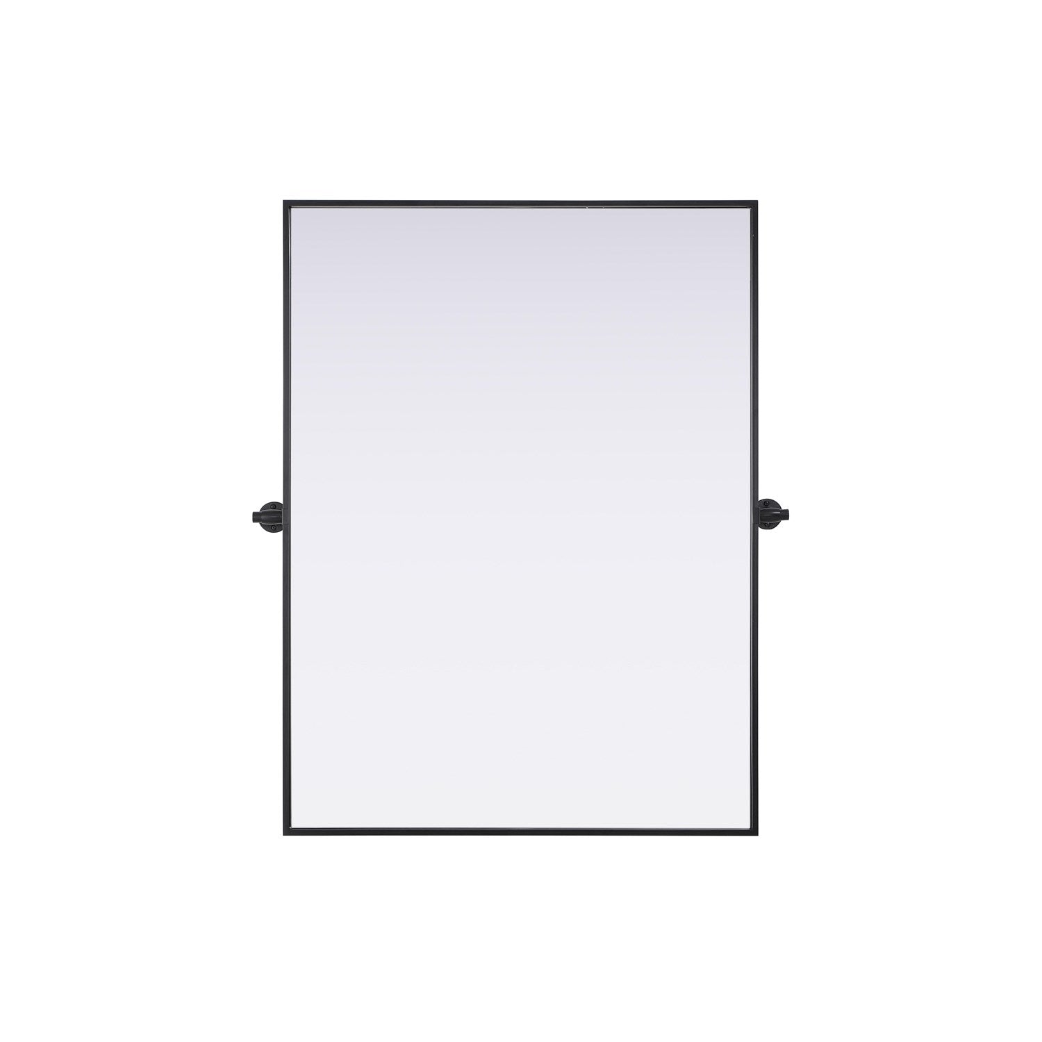 40X30 Pivot Mirror In Black by Elegant Kitchen and Bath