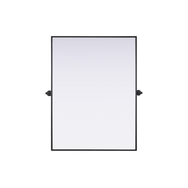 40X30 Pivot Mirror In Black by Elegant Kitchen and Bath