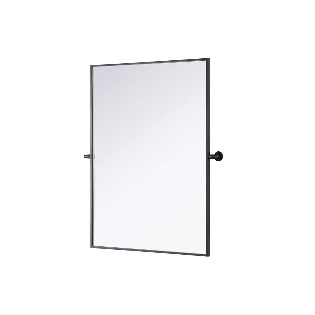 40X30 Pivot Mirror In Black