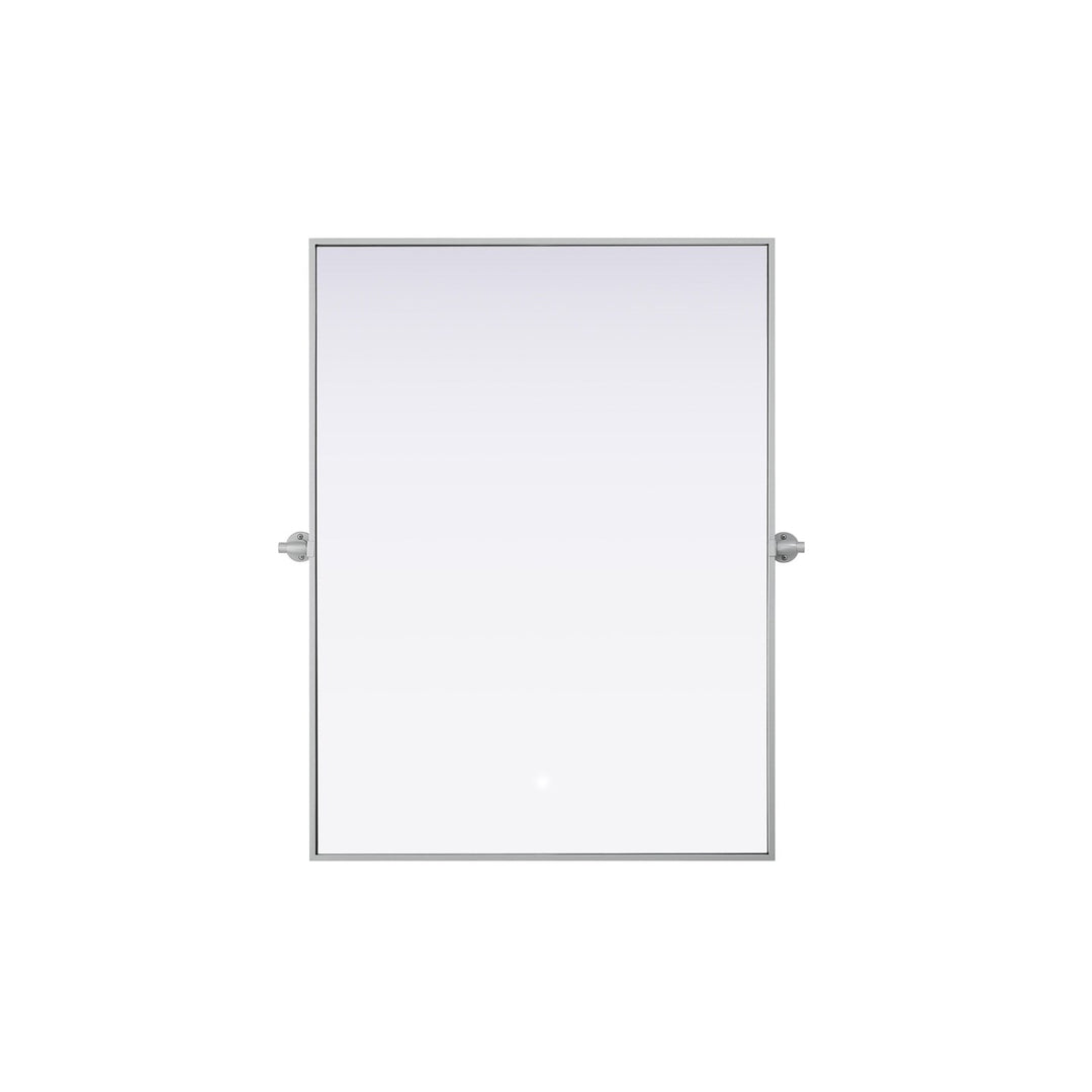 40X30 Pivot Mirror In Silver by Elegant Kitchen and Bath