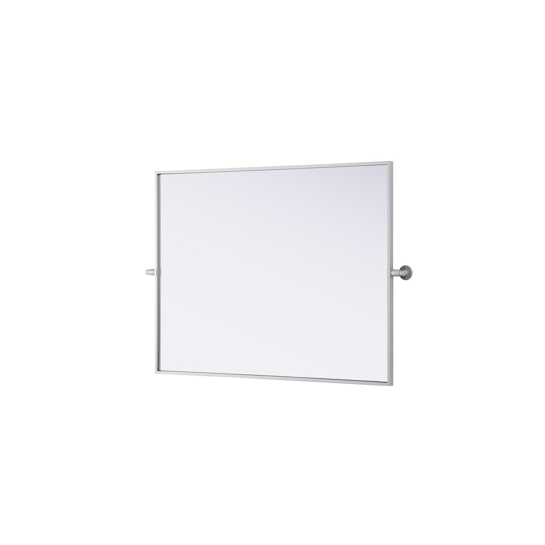 40X30 Pivot Mirror In Silver