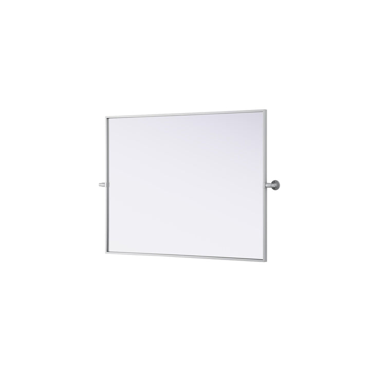 40X30 Pivot Mirror In Silver
