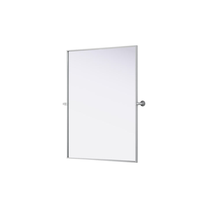 40X30 Pivot Mirror In Silver