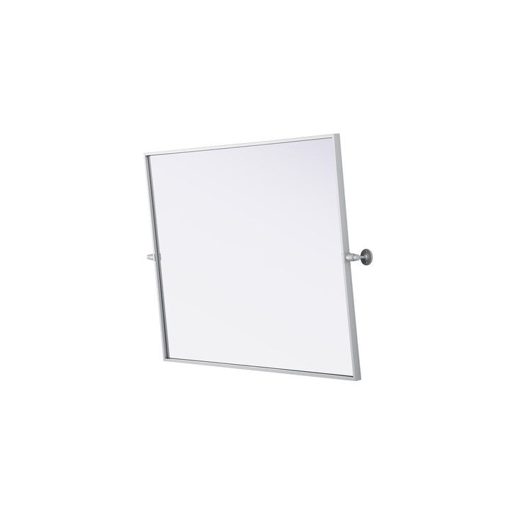 40X30 Pivot Mirror In Silver