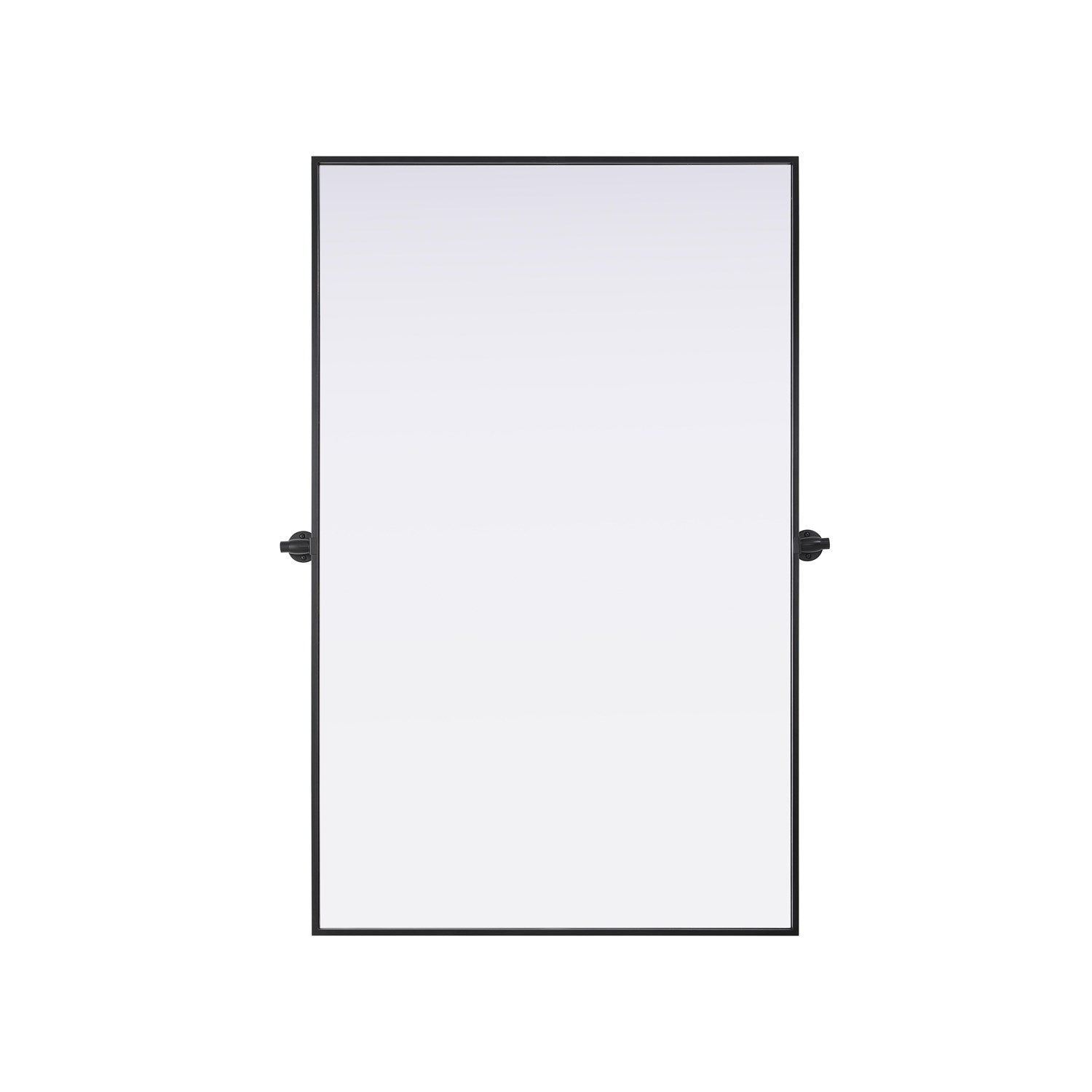 48X30 Pivot Mirror In Black by Elegant Kitchen and Bath