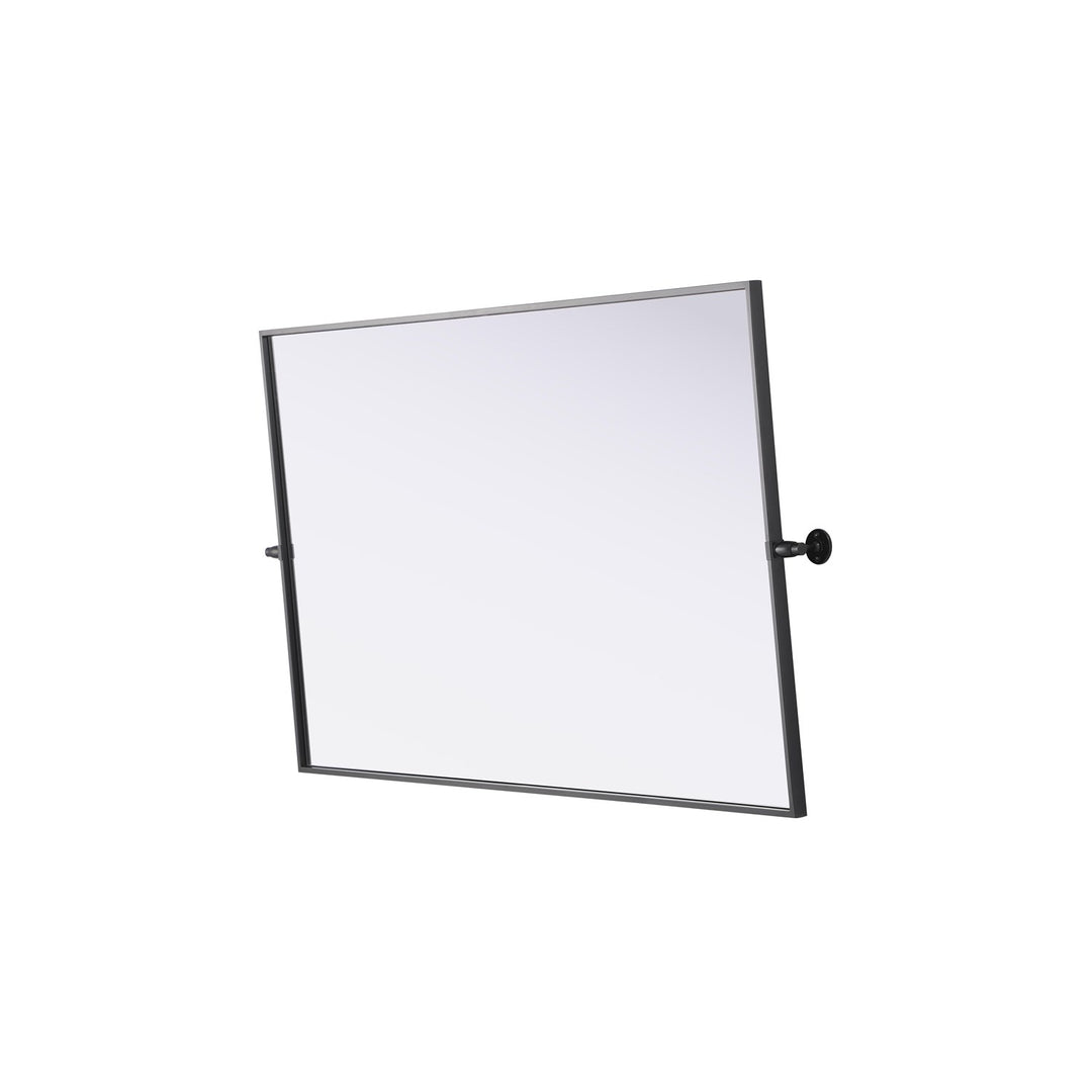 48X30 Pivot Mirror In Black