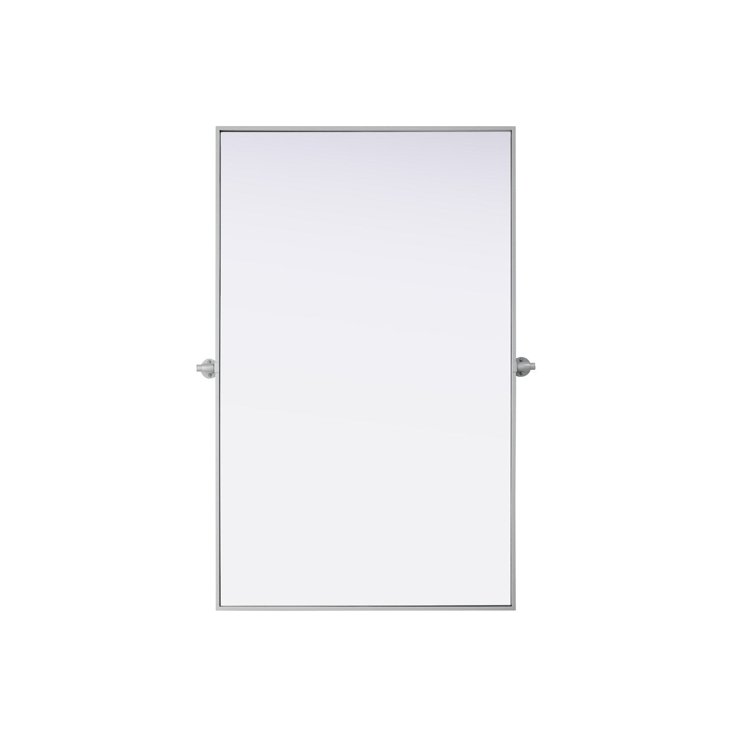 48X30 Pivot Mirror In Silver by Elegant Kitchen and Bath