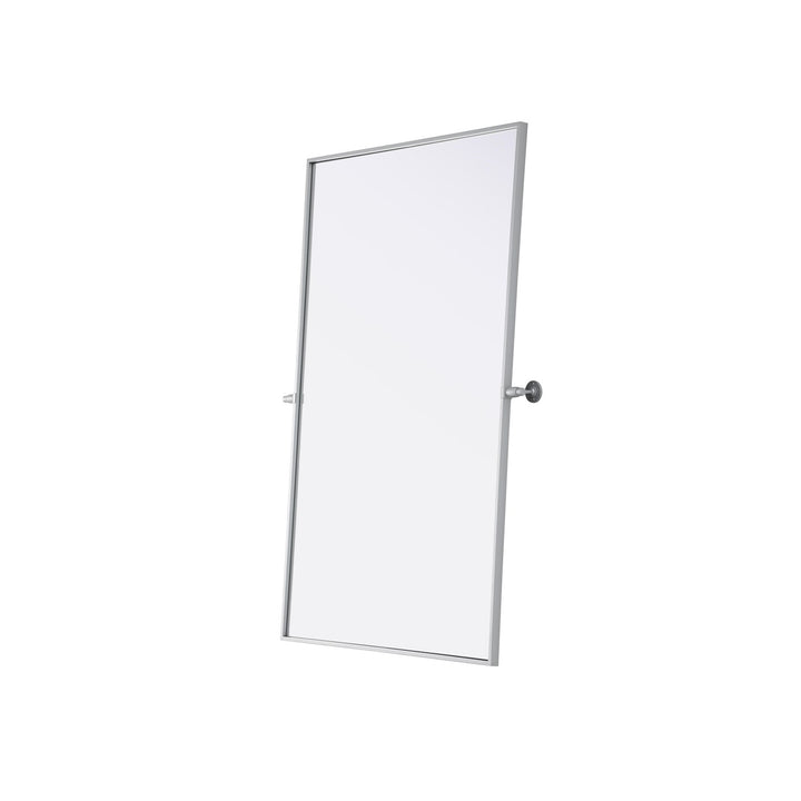 48X30 Pivot Mirror In Silver