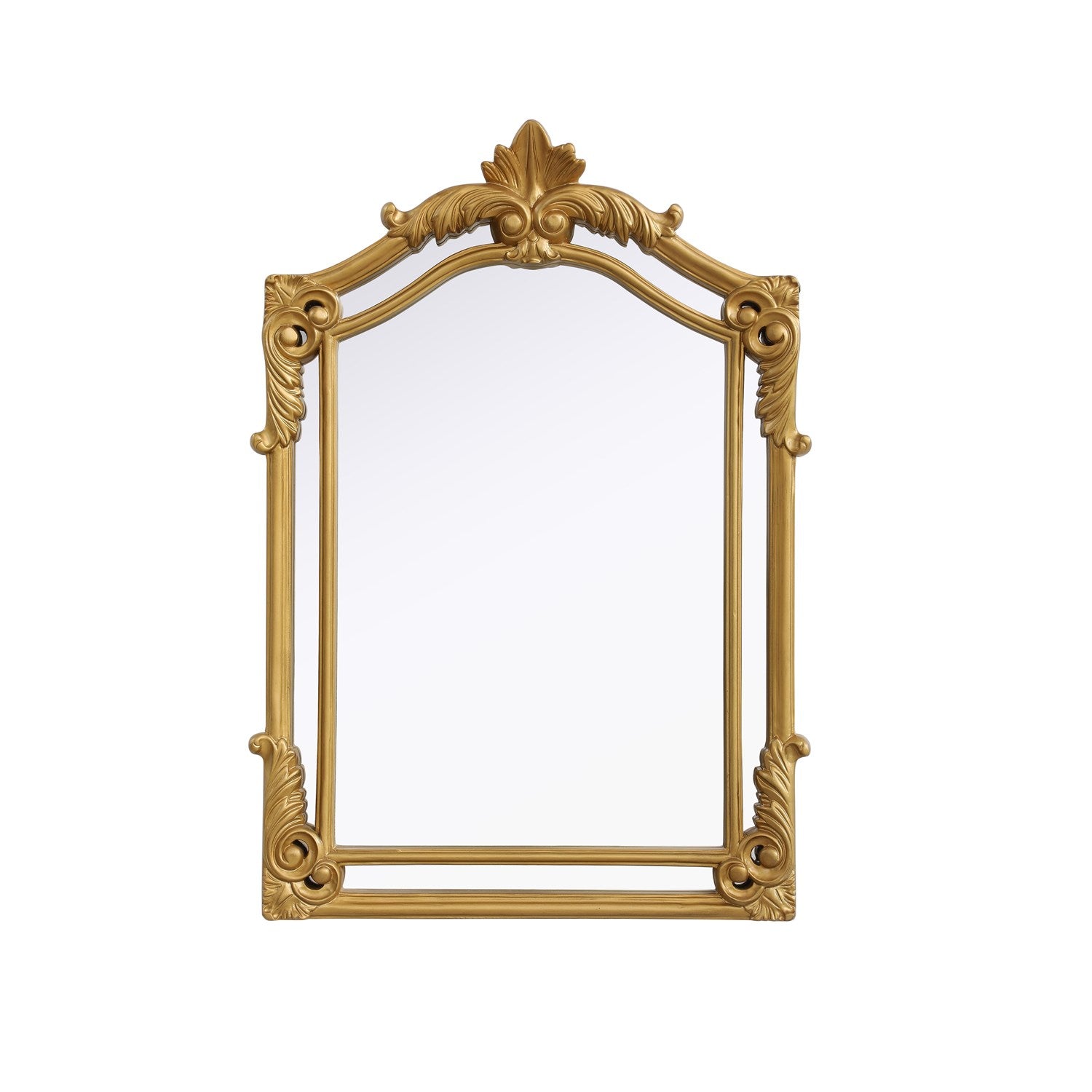 25.5X36 Traditional Mirror In Gold Leaf by Elegant Kitchen and Bath