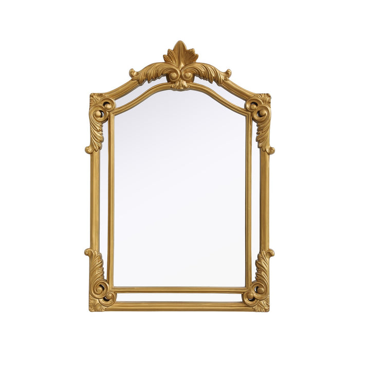 25.5X36 Traditional Mirror In Gold Leaf by Elegant Kitchen and Bath