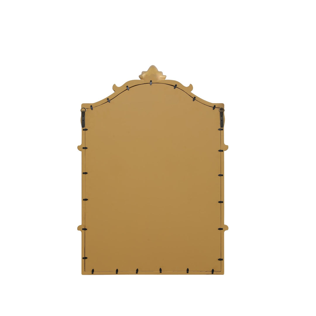 25.5X36 Traditional Mirror In Gold Leaf