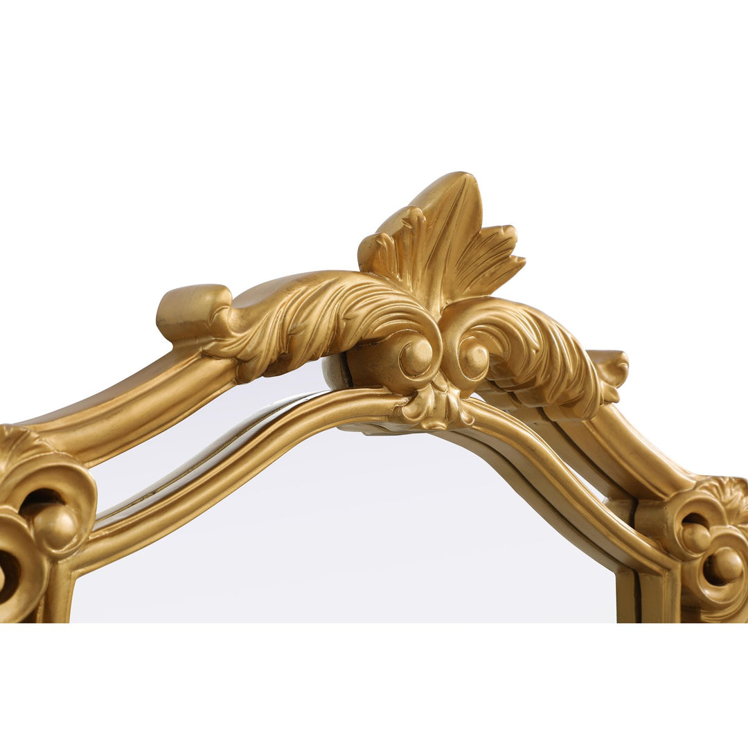 25.5X36 Traditional Mirror In Gold Leaf