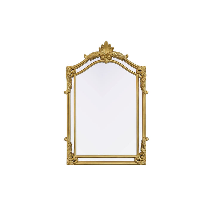 28.5X42 Traditional Mirror In Gold Leaf by Elegant Kitchen and Bath
