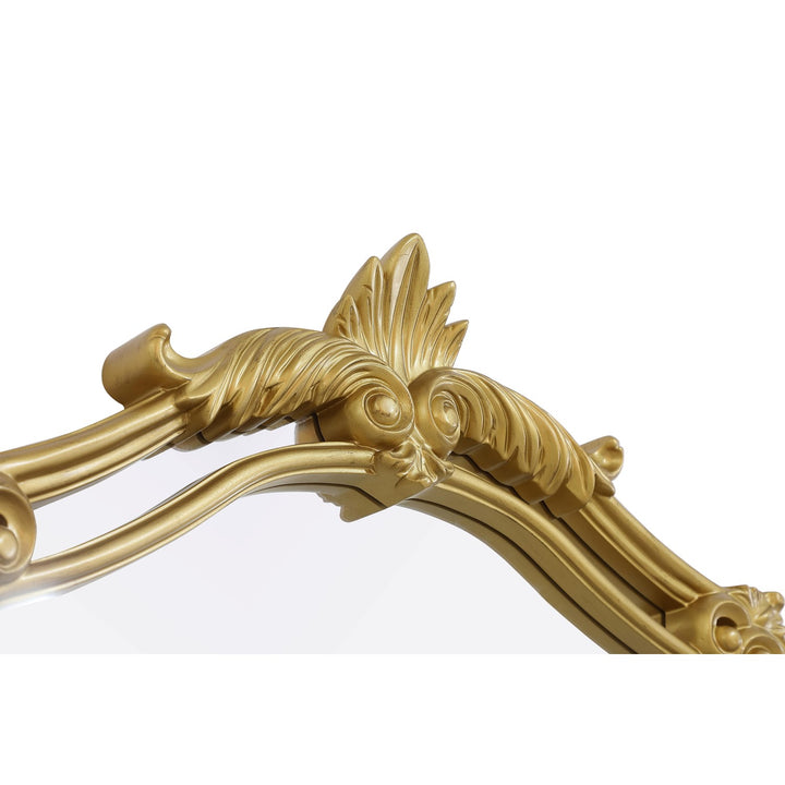 28.5X42 Traditional Mirror In Gold Leaf