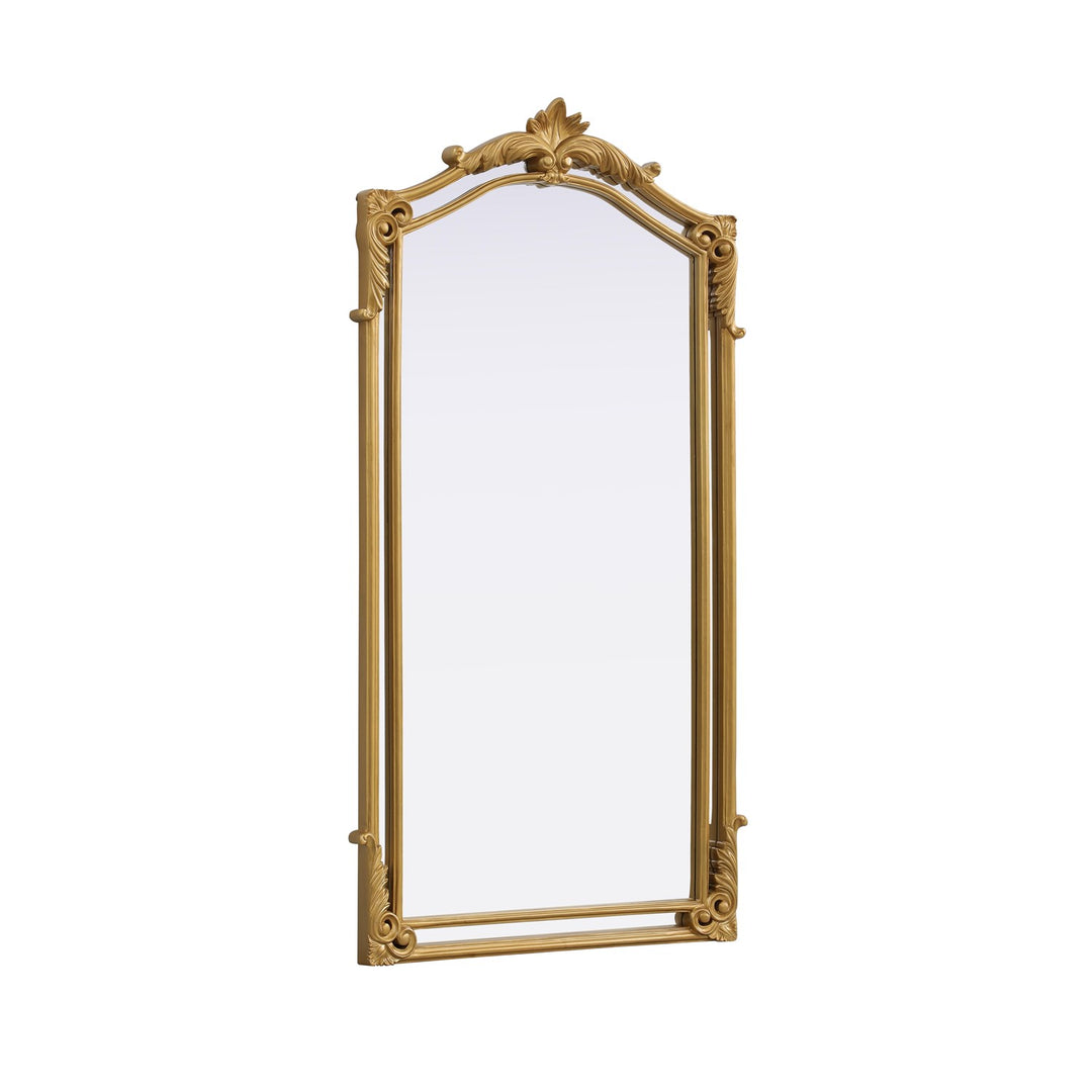 33.5X66 Traditional Mirror In Gold Leaf