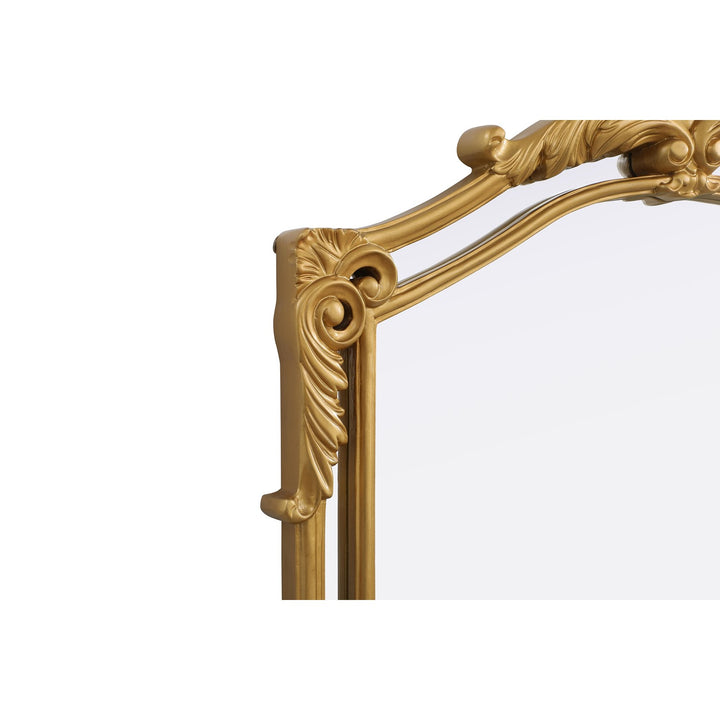 33.5X66 Traditional Mirror In Gold Leaf