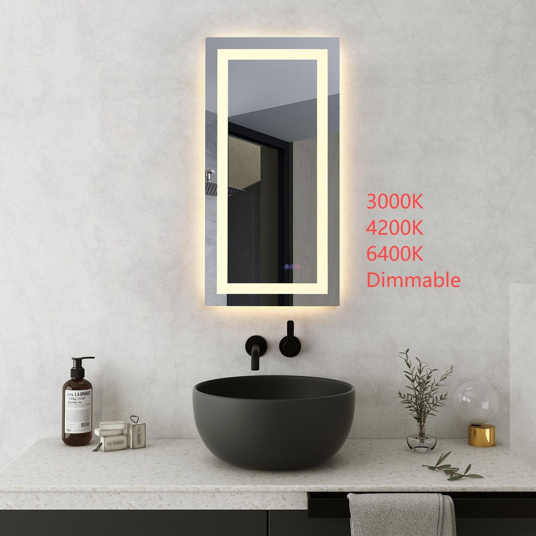 40X20 Led Mirror, Adjustable Color 3000K/4200K/6400K