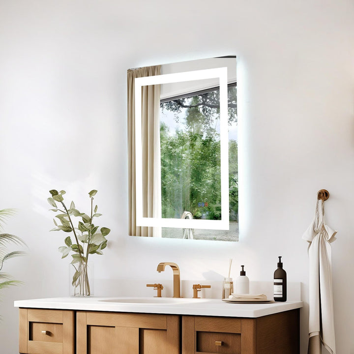 30X24 Led Mirror, Adjustable Color 3000K/4200K/6400K