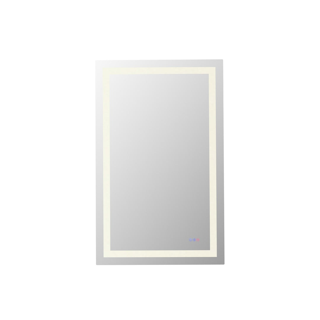 48X30 Led Mirror, Adjustable Color 3000K/4200K/6400K by Elegant Kitchen and Bath