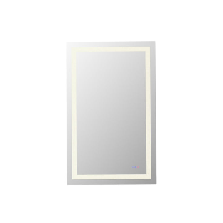 48X30 Led Mirror, Adjustable Color 3000K/4200K/6400K by Elegant Kitchen and Bath