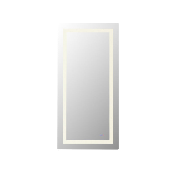 72X30 Led Mirror, Adjustable Color 3000K/4200K/6400K by Elegant Kitchen and Bath