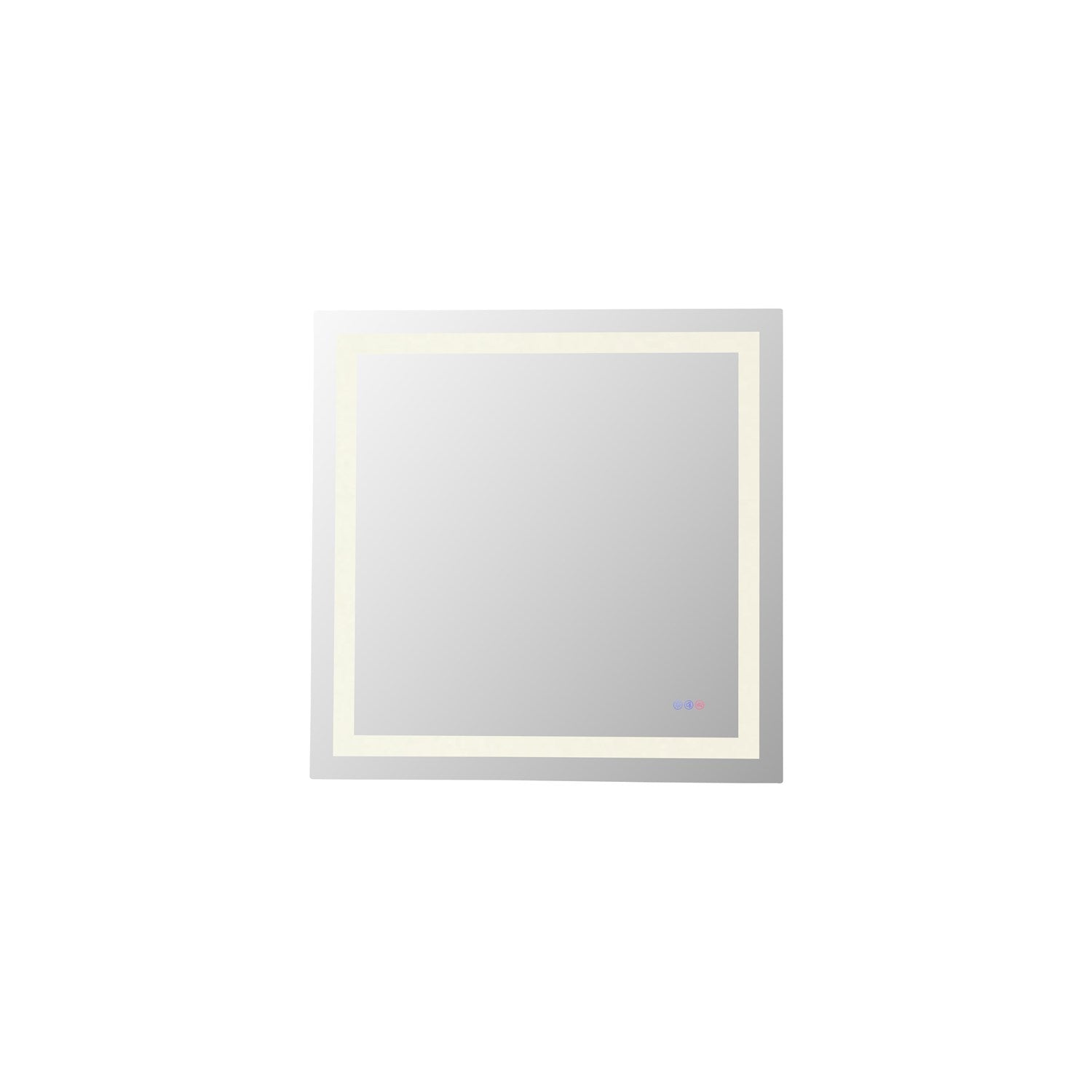 36X36 Led Mirror, Adjustable Color 3000K/4200K/6400K by Elegant Kitchen and Bath