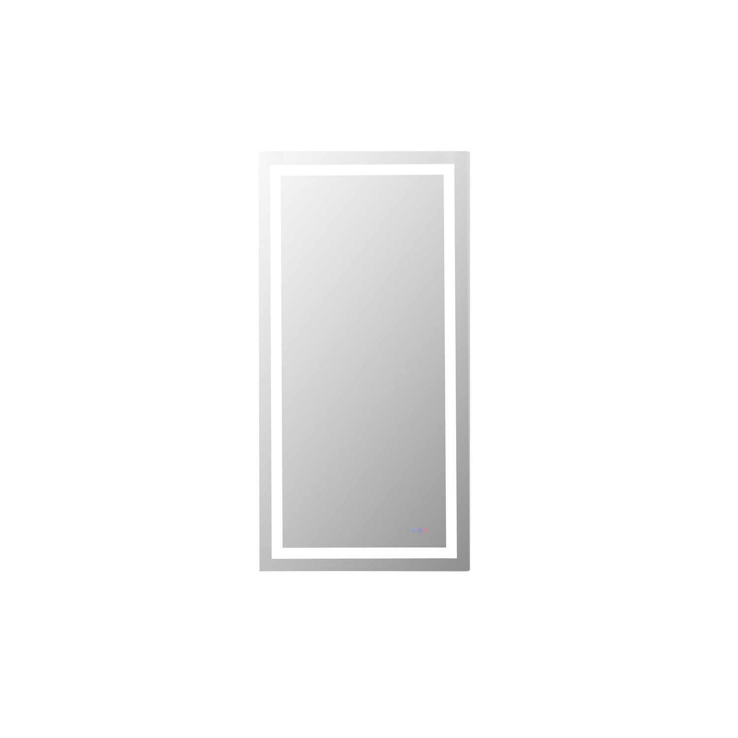60X42 Led Mirror, Adjustable Color 3000K/4200K/6400K by Elegant Kitchen and Bath