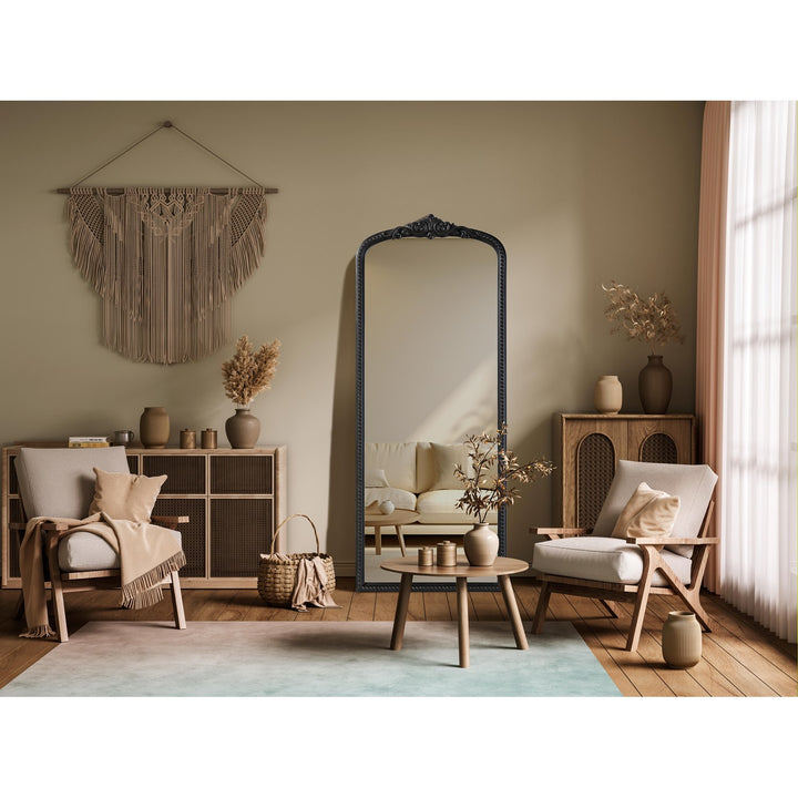 Vintage Resin Mirror 24X60 In Vintage Bronze