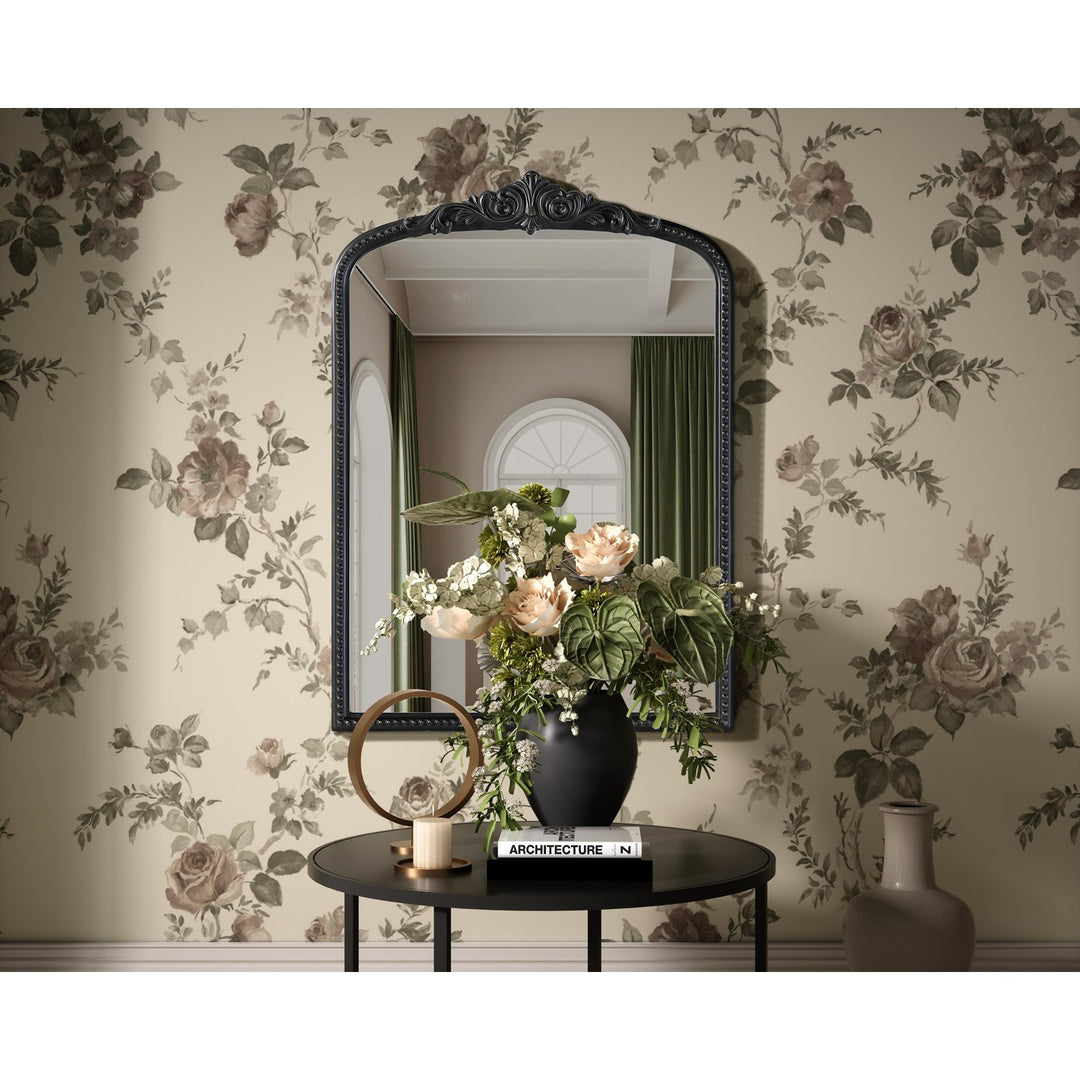 Vintage Resin Mirror 30X42 In Vintage Bronze