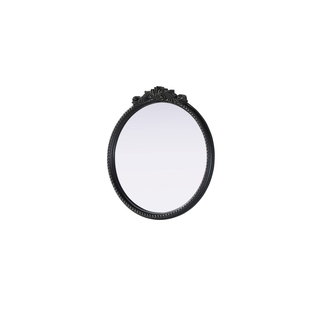 Vintage Resin Mirror 24X25.6 In Vintage Bronze