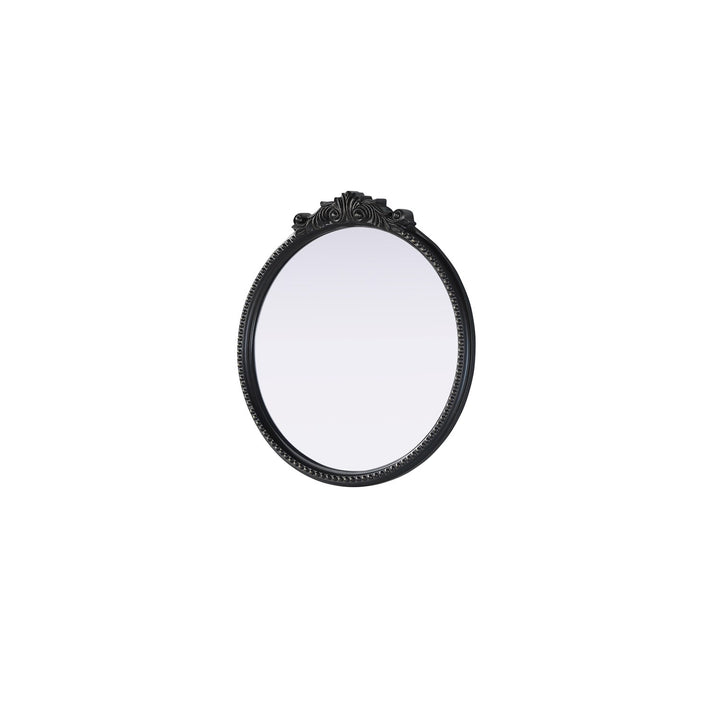 Vintage Resin Mirror 24X25.6 In Vintage Bronze