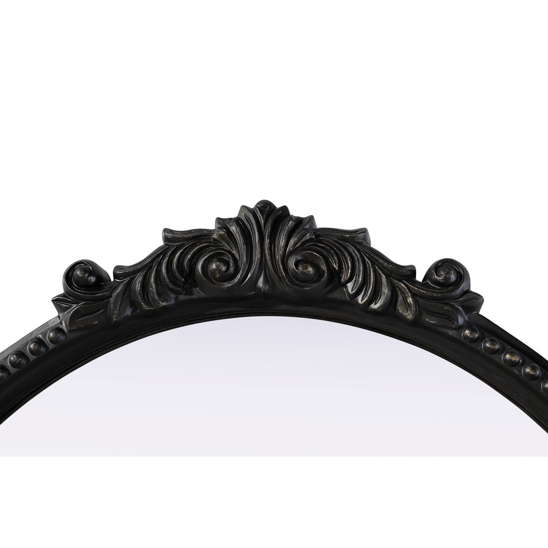Vintage Resin Mirror 24X25.6 In Vintage Bronze