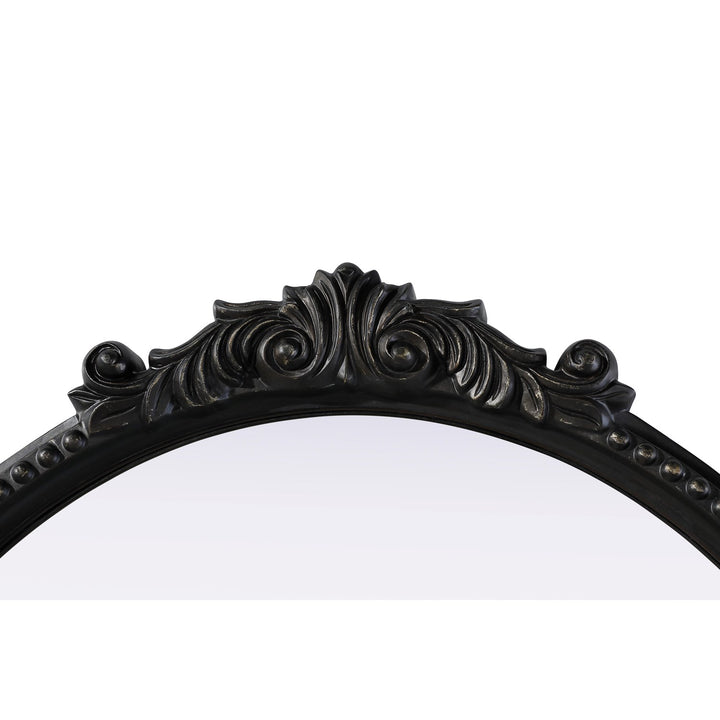 Vintage Resin Mirror 24X25.6 In Vintage Bronze