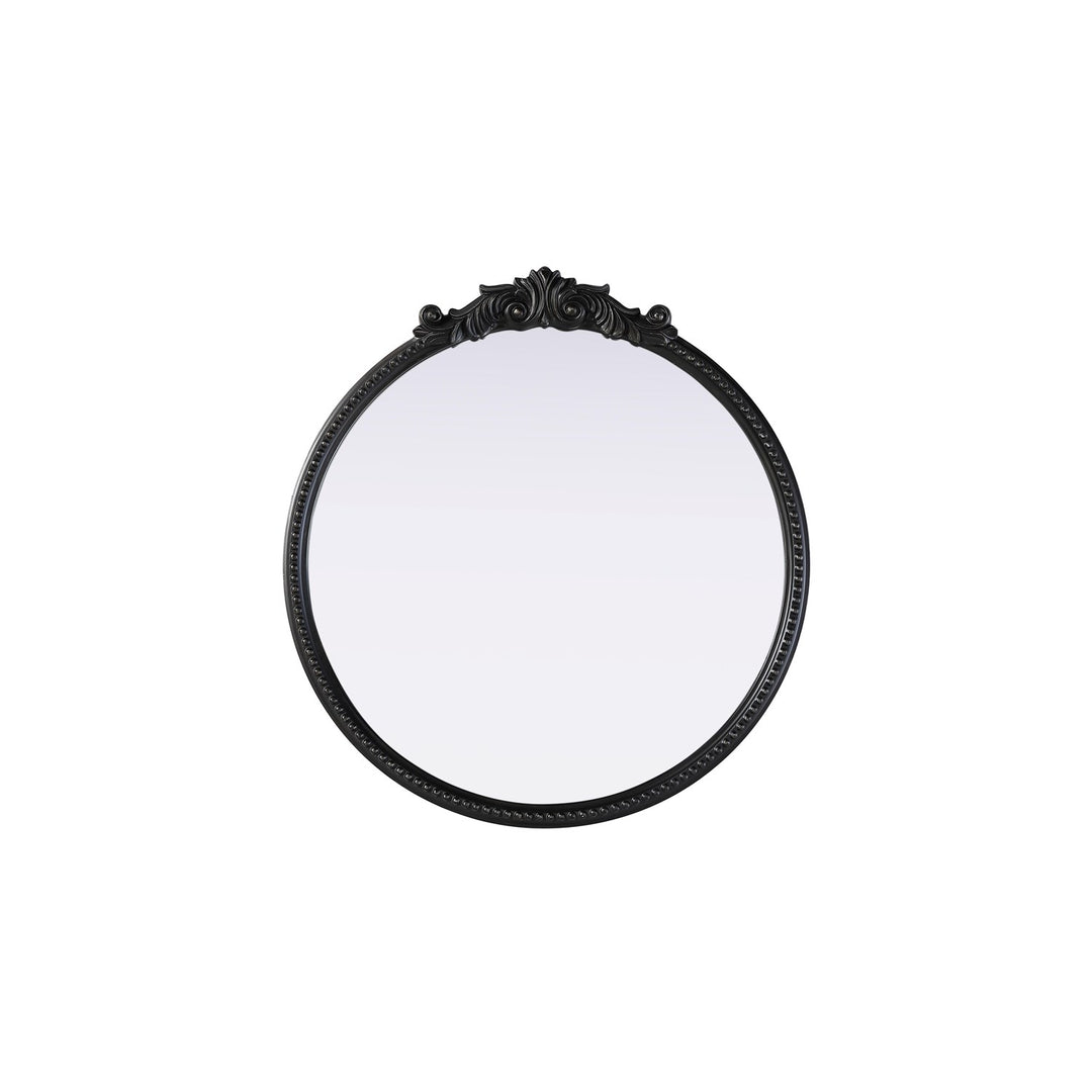 Vintage Resin Mirror 30X32 In Vintage Bronze by Elegant Decor