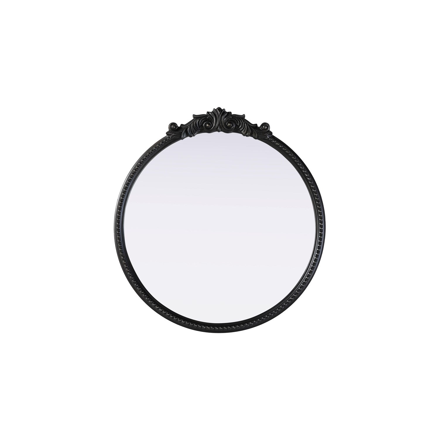 Vintage Resin Mirror 30X32 In Vintage Bronze by Elegant Decor