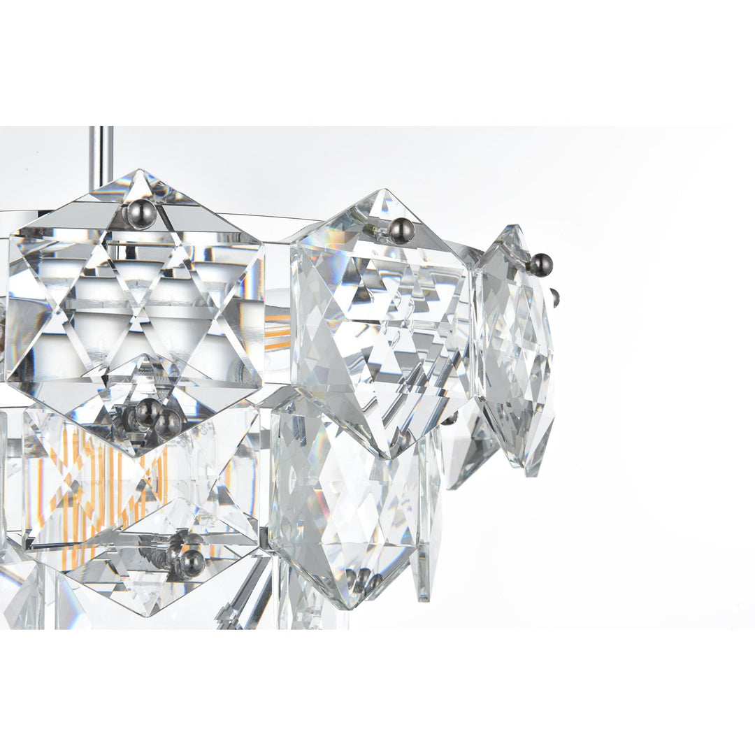 16 Inch Chandelier In Chrome
