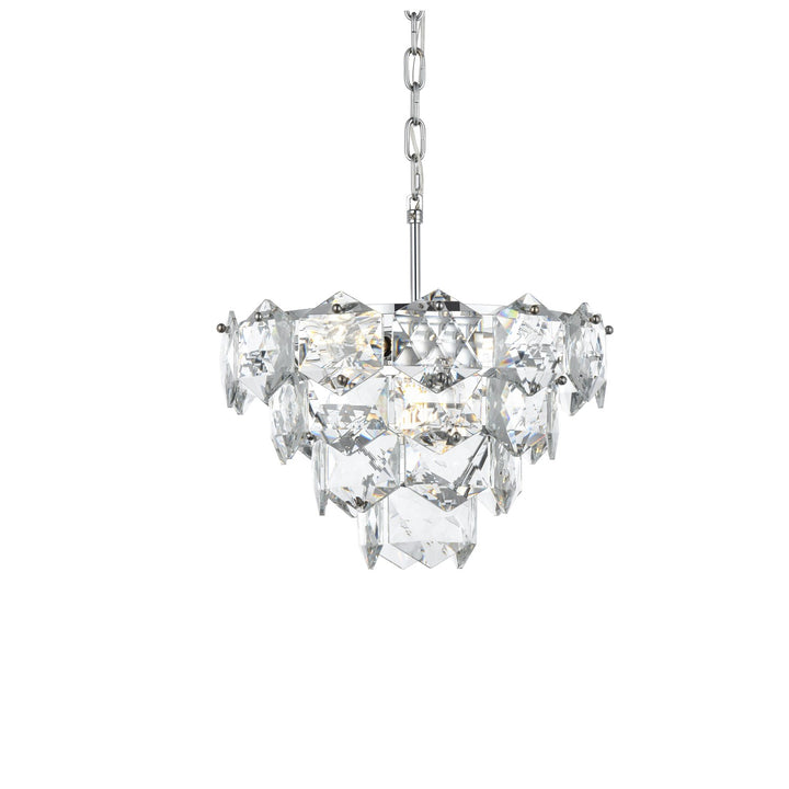 16 Inch Chandelier In Chrome