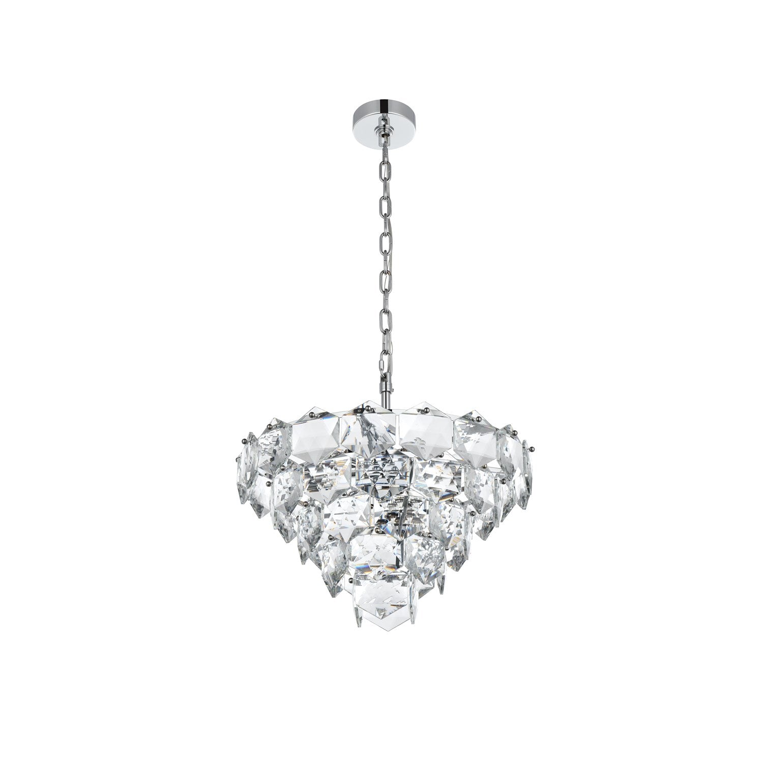 20 Inch Chandelier In Chrome