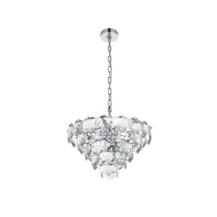 20 Inch Chandelier In Chrome